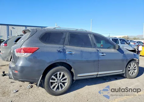 2014 Nissan Pathfinder S from USA, damaged, VIN 5N1AR2MN7EC687684